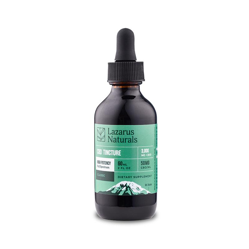 Lazarus Naturals Tintura CBD 60ml High Potency