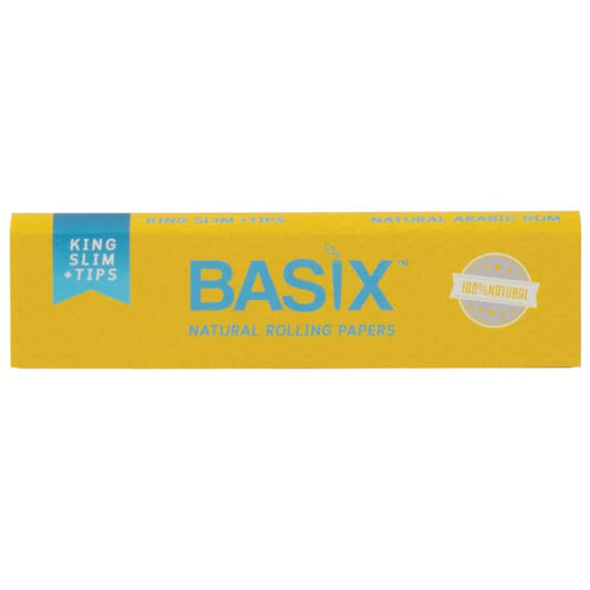 Basix Natural King Size Slim + Tips