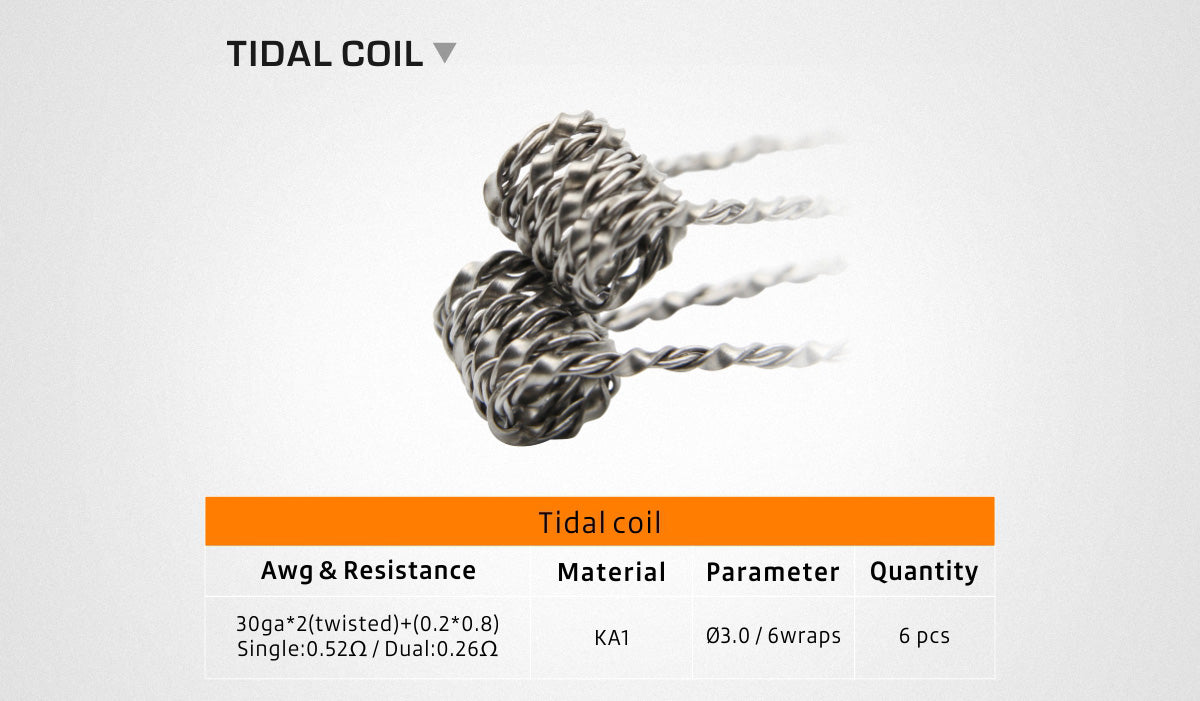 Resistencias Geek Vape Kit 6 en 1