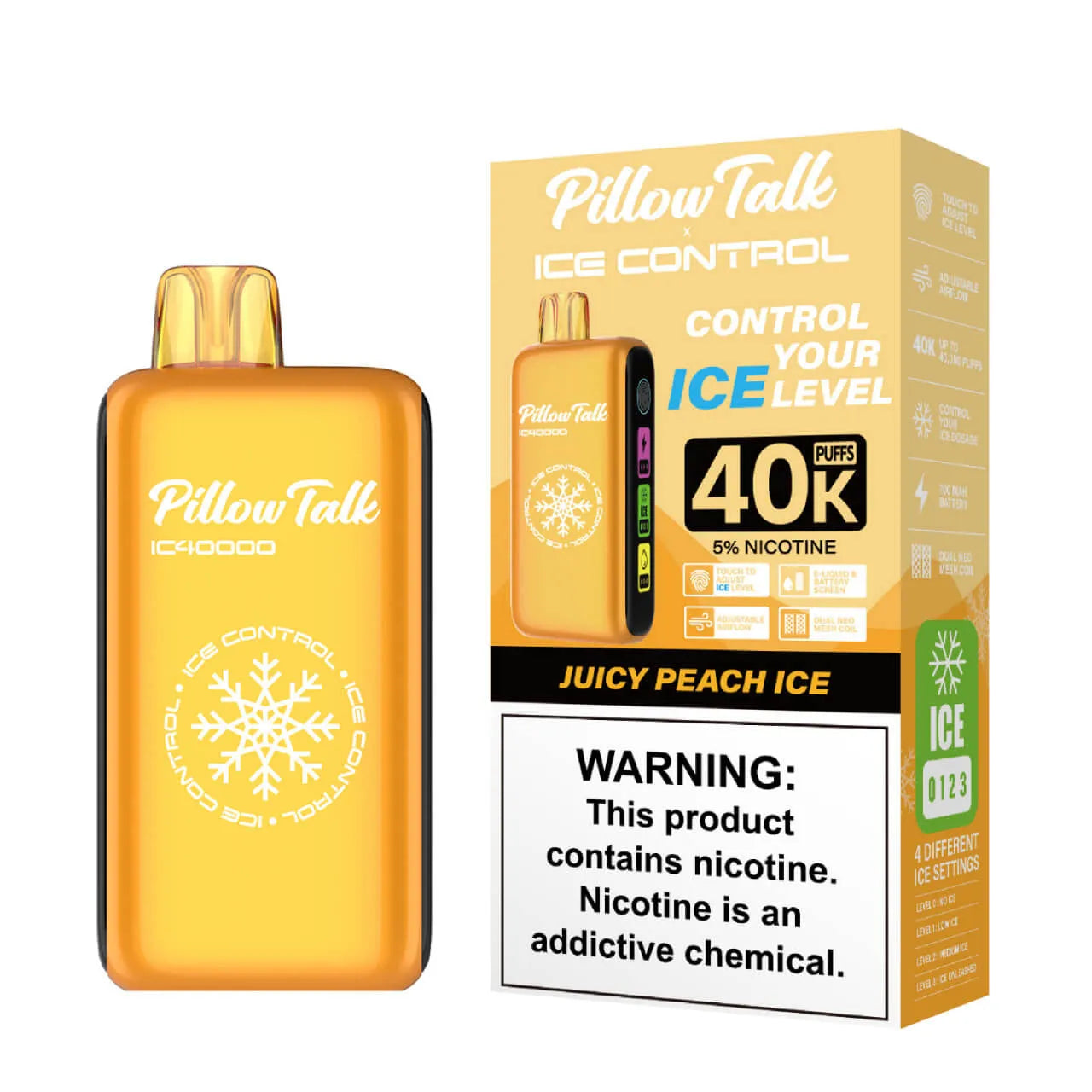 Pillow Talk Ice Control 40k Desechable