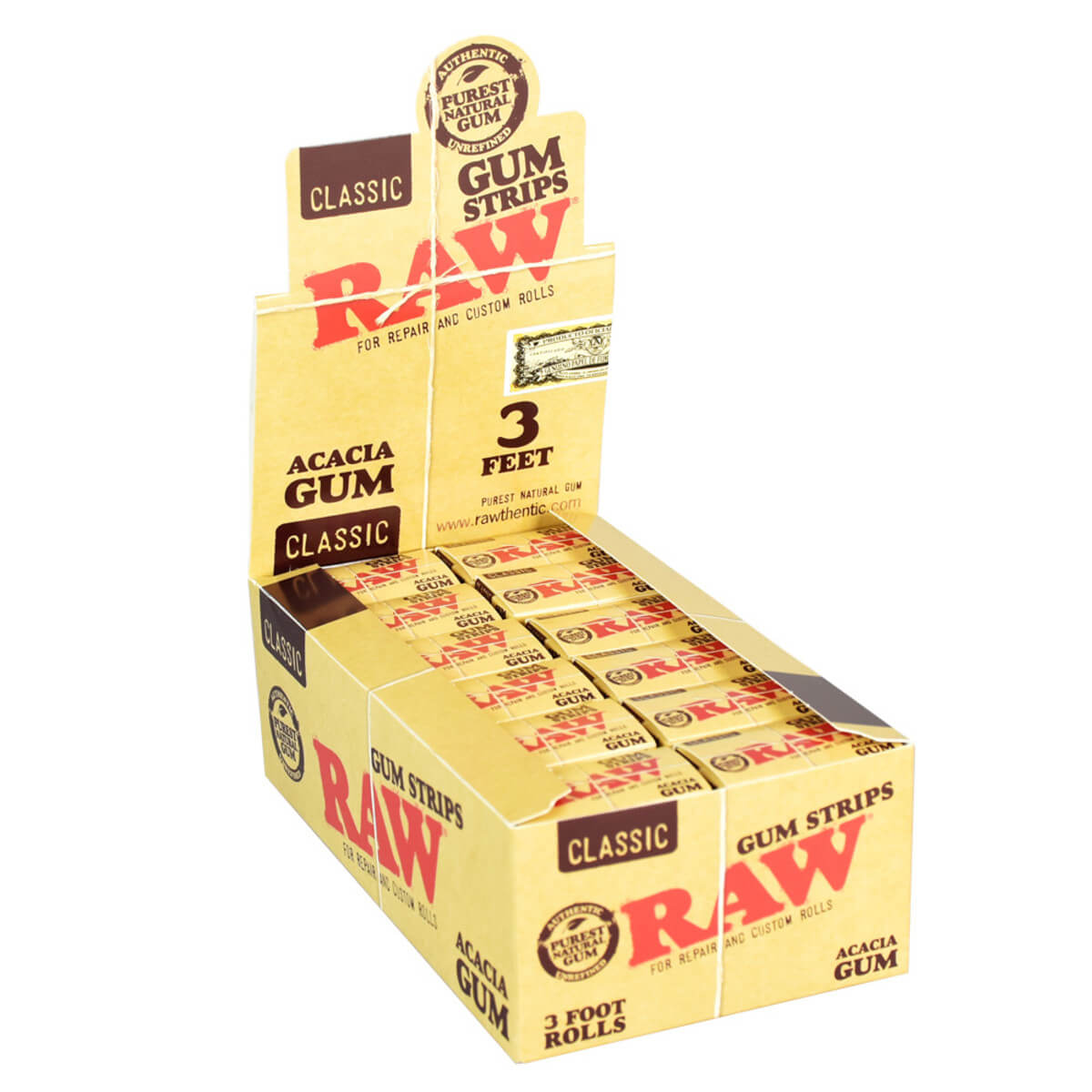 Raw Acacia Gum Rolls