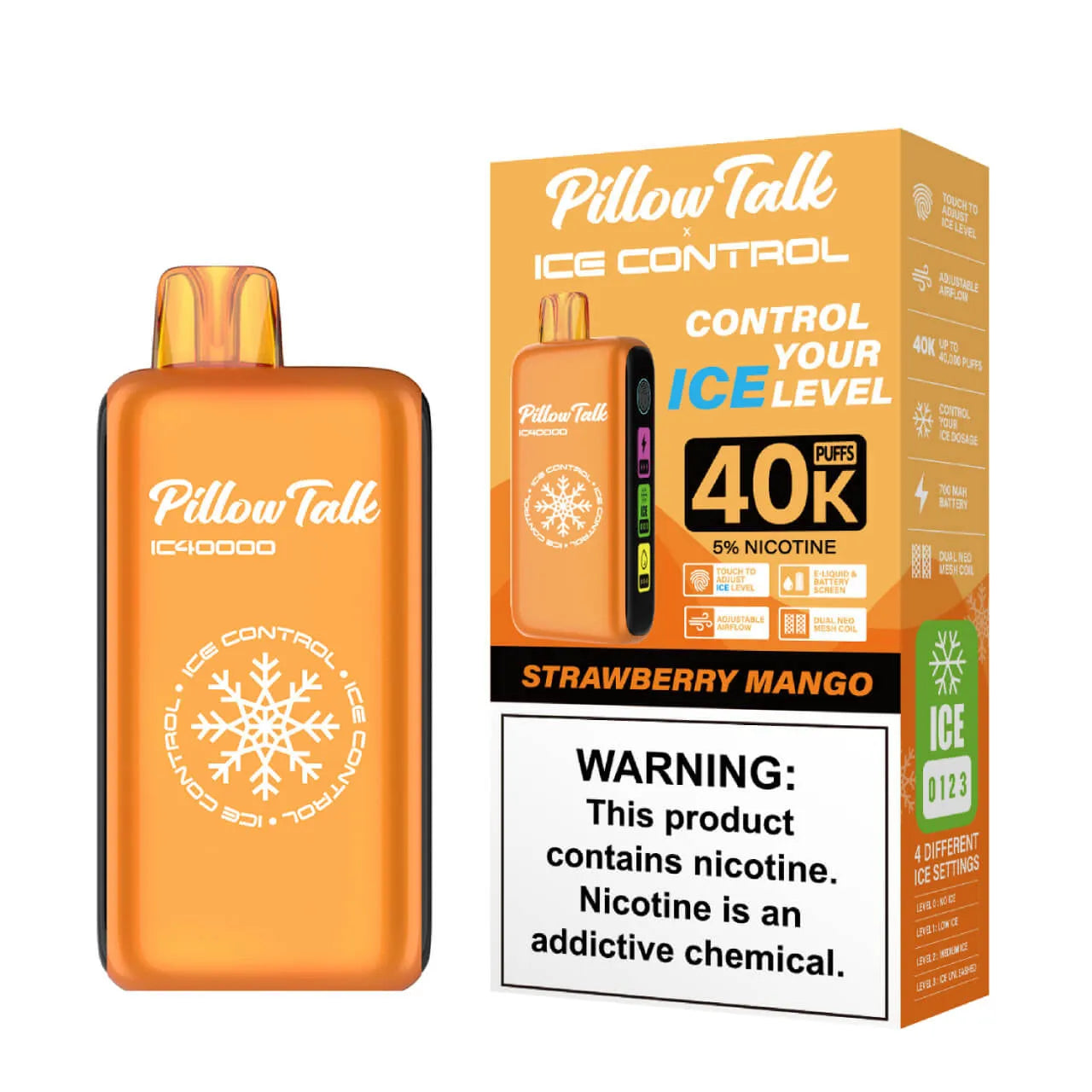 Pillow Talk Ice Control 40k Desechable