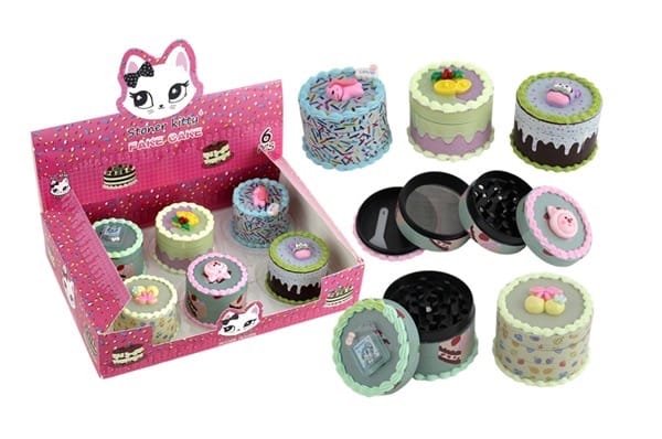 Stoner Kitty Fake Cake Grinder