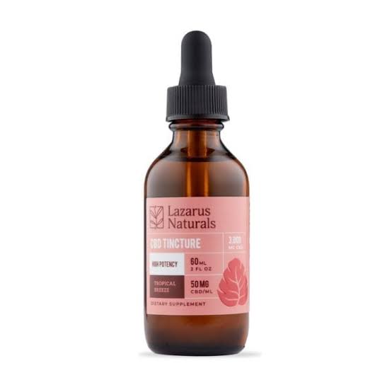 Lazarus Naturals Tintura CBD 60ml High Potency