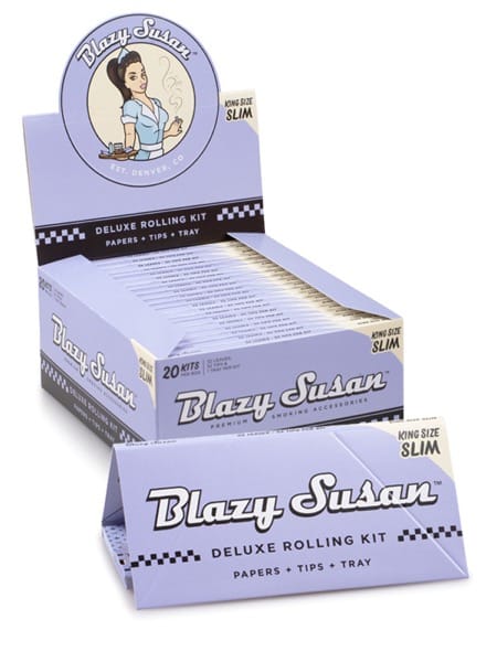 Blazy Susan Purple Deluxe Rolling Kit King Size