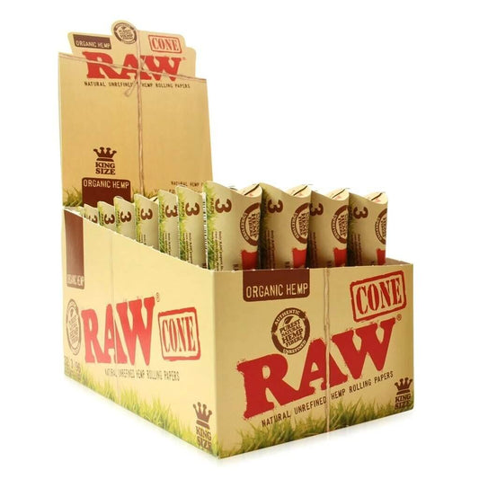 Conos Raw King Size 3-Pack Organic Hemp
